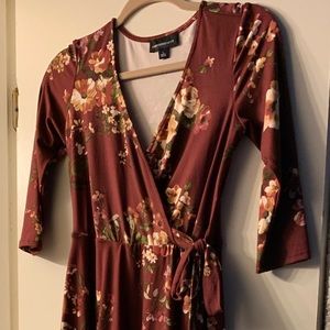 Long flower dress